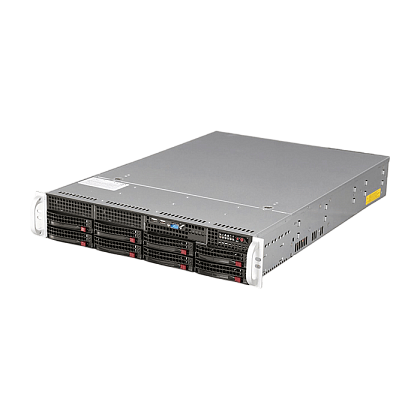 Сервер Supermicro SYS-6028R-TR CSE-825TQ noCPU X10DRi 16хDDR4 softRaid IPMI 1х740W PSU Ethernet 2х1Gb/s 8х3,5" BPN SAS825TQ FCLGA2011-3 (3)