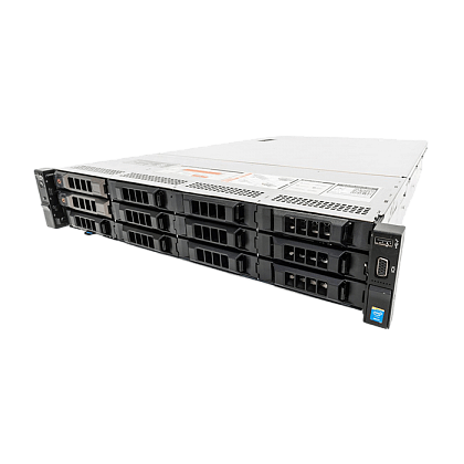 Сервер Dell PowerEdge R730xd noCPU 24хDDR4 softRaid iDRAC 2х495W PSU Ethernet 4х1Gb/s 12х3,5" FCLGA2011-3 (2)